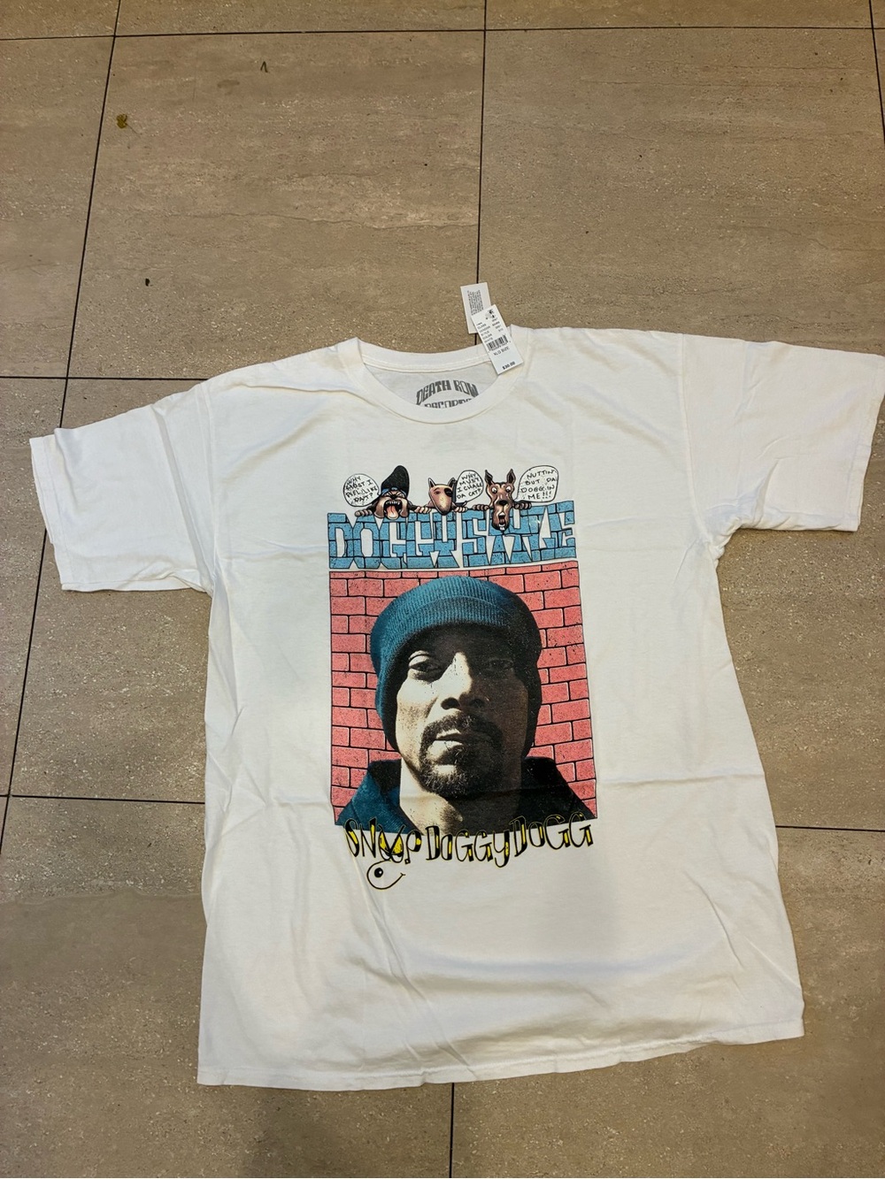 Death Row Records Snoop Dogg Short Sleeve Graphic Tee